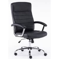 Кресло Easy Chair BNDtEChair-586 TPU экокожа черный, хром 1047917