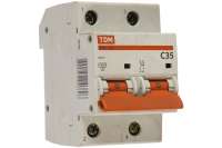 Автоматический выключатель TDM ВА47-100 2Р 35А 10кА С SQ0207-0061