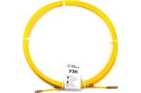 Протяжка для кабеля мини OlmiOn УЗК d=4,5 мм L=5 м в бухте, желтый СП-Б-4,5/5