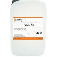 Компрессорное масло VDL 46 ISO VG 46 20 л Лакирис 4673725505837