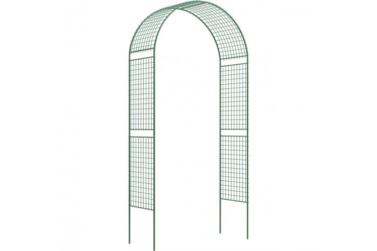 Садовая разборная арка Россия Сетка широкая 2,5х0,5х1,2м  69124