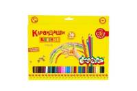 Набор цветных карандашей Каляка-Маляка 36 цветов шестигранные 3+ ККМ36