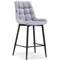 Полубарный стул Woodville алст к серо-лиловый / черный 502123