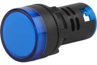 Лампа ЭРА AD22DS(LED)матрица d22мм, синий, 24В, AC/DC, 10/1000/12000 Б0045613