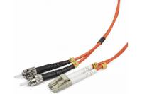 Двунаправленный мультимодовый оптоволоконный кабель Cablexpert LC/ST, 50/125 OM2, 1 CFO-LCST-OM2-1M