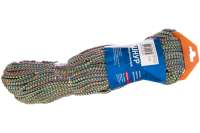 Вязаный шнур Tech-Krep ПП, 5 мм, с сердцевиной, универсальный, цветной, 50 м 139942