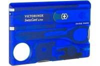 Швейцарская карточка Victorinox SwissCard Lite Blue 0.7322.T2 синяя