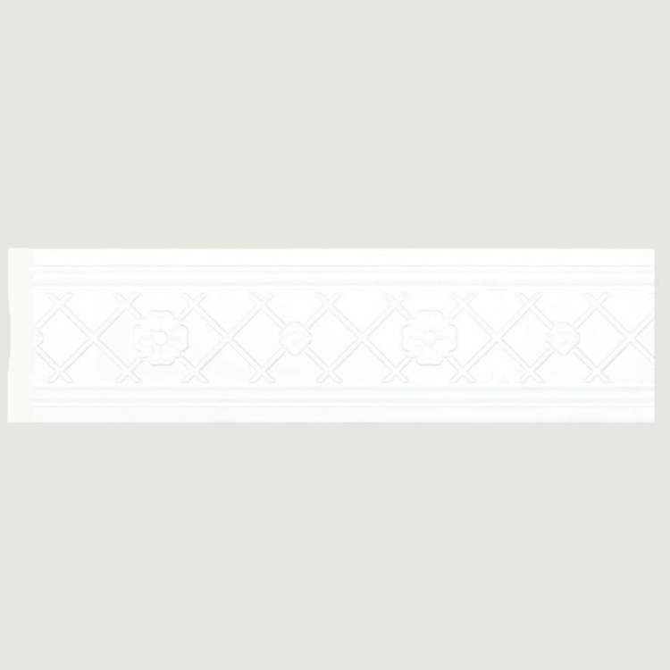 Молдинг Cosca 80-1 Трельяж интерьерный багет, белый матовый СПБ048177