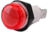Сигнальная арматура Emas 14мм красная с лампой 220В S140NK