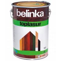 Лазурное покрытие для защиты древесины Belinka TOPLASUR 23 махагон 10л 51523