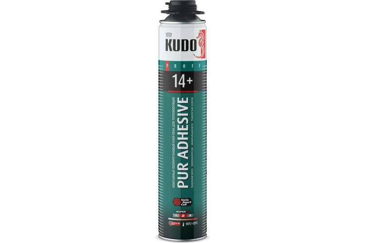 Полиуретановый монтажный профессиональный всесезонный клей-пена KUDO PROFF 14+ APS 11600104