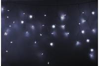 Гирлянда Neon-Night АЙСИКЛ бахрома, 4.8х0.6м, прозрачный ПВХ, 176 LED БЕЛЫЕ 255-145