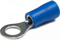 Кольцевой наконечник REXANT, изолированный, диам. 5.3 мм, 1.5-2.5 кв.мм, синий 08-0034