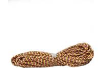 Плетёная верёвка ЭБИС полипропиленовая 10 мм 20 м цветная моток 72948
