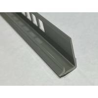 Профиль для плитки внутренний DECONIKA 8 мм 2.5 м 005-G Серый глянец Д-Пл8-В 005-G СЕР Г