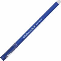 Гелевая стираемая ручка Staff Manager Egp-656, синяя, прорезиненный корпус, линия письма 0.35 мм 143656