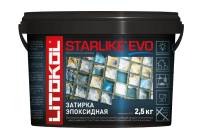 Эпоксидный состав для укладки и затирки мозаики и керамической плитки LITOKOL STARLIKE EVO S.130 GRIGIO ARDESIA 2.5 кг 485180003