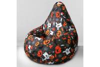 Мешок для сидения Mypuff Хеллоуин Тыква груша размер Комфорт XXXL bbb_552