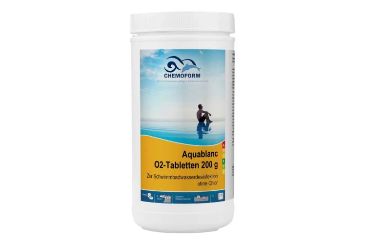 Аквабланк О2 активный кислород CHEMOFORM в таблетках по 200 г, 1 кг 592001
