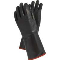 Противохимические перчатки TEGERA 494, на зимней подкладке, удлиненные, жаропрочные, размер 10 494-10