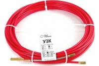 Протяжка для кабеля мини OlmiOn УЗК d=6 мм L=8 м в бухте, красный СП-Б-6/8