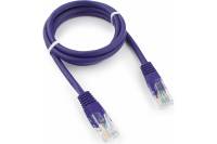 Патч-корд Cablexpert UTP PP12-1M/V кат.5e, 1м, литой, многожильный фиолетовый PP12-1M/V