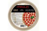 Форма для пирога Moulinvilla GOLD 24.9х3.5 см, с антипригарным покрытием GLWC-024