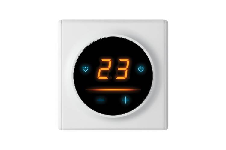 Терморегулятор для теплого пола OneKeyElectro c WiFi ОКЕ-20 для теплого пола, цвет белый 1E42081399