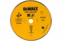 Диск алмазный по плитке (254х25.4 мм) для плиткореза D24000 DEWALT DT 3733