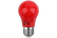 Светодиодная лампа ЭРА ERARL50-E27 LED A50-3W-E27 груша, красная, 13SMD, 3W, E27, для белт-лайт, 10/100/4500 Б0049580
