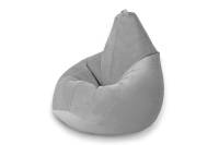 Кресло-мешок Mypuff Груша, сталь, размер стандарт, мебельный велюр b_460