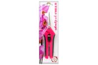 Ножницы для орхидей с изогнутыми лезвиями GARDEN SHOW малиновые ПТ000002148