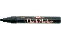 Меловой маркер MARVY UCHIDA  для черных и зеленых досок, стекла, 1,5-6 мм, черный MAR480/1