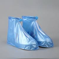Защитные чехлы для обуви на замке ZDK синие, размер L 505L/blue