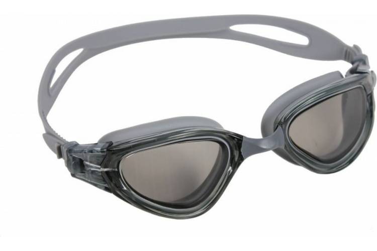 Очки для плавания BRADEX Комфорт, серые, цвет линзы - серый SF 0386