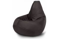 Кресло-мешок Mypuff Груша Шоколад, размер Компакт, оксфорд bm_022