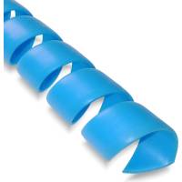 Спиральная пластиковая защита SG PARLMU -20-F14, полипропилен, размер 20, плоская поверхность, цвет голубой, длина 1 м PR0400200