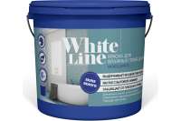 Краска для влажных помещений White Line (моющаяся; 3 кг) 4690417092543