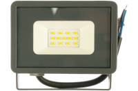 Светодиодный прожектор Фарлайт СДО 10Вт 4000К IP65 серый FAR002039