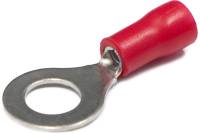 Кольцевой изолированный наконечник REXANT, диам. 6.5 мм, 0.5-1.5 кв.мм, красный 08-0015