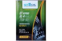 Масло Hypoid GL-4 Plus, SAE 75W-90, API GL-4/GL-5, 4 л GT OIL 8809059407998