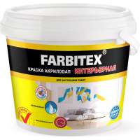 Акриловая интерьерная краска Farbitex 25 кг 4300001553