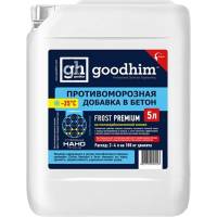 Комплексная противоморозная добавка с пластификатором Goodhim Frost Premium (-25 градусов; 5 л) 95430