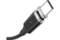 Магнитный кабель Pro Legend USB 2.0 A вилка - Type C, черный 1 м. PL1152