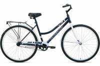 Велосипед ALTAIR CITY 28 low 2022г, рост 19, темно-синий/белый RBK22AL28021