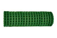 Заборная решетка в рулоне Россия 1.8x25 м, ячейка 90х100 мм, пластиковая, зеленая 64541