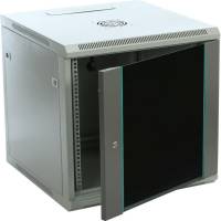 Телекоммуникационный настенный серверный шкаф W&T 19 дюймов 9U 600x500мм серый C096050GWTWOF