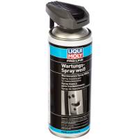Грязеотталкивающая белая смазка LIQUI MOLY Pro-Line Wartungs-Spray weiss 0,4л 7387