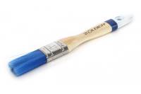 Плоская кисть для водных красок и лаков ZOLDER 25 х 12 мм, искусственная щетина, деревянная ручка aq02512