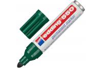 Перманентный маркер Edding 550/4 зеленый, 3-4 мм 1183323